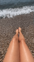 Beach day documented at Prijevor Montenegro with food and relaxation