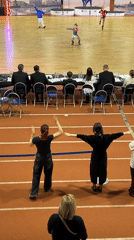 Youth dance competition held at Saint Petersburg athletic facility