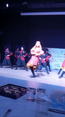 Traditional folk dance performance at Soul Art event in Antalya