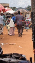 Daily life captured at busy Bukuru market in Nigeria