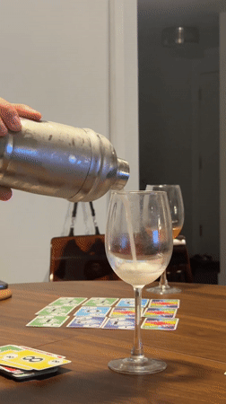 Early morning card games and drinks in Montreal