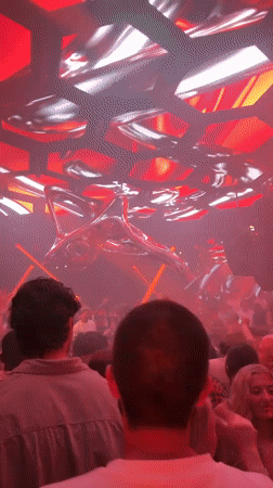 Pacha Ibiza nightclub scenes documented by witnesses Tuesday evening