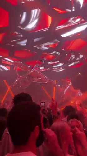 Pacha Ibiza nightclub scenes documented by witnesses Tuesday evening