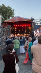 Jazz festival draws crowds to Moscow streets Saturday evening