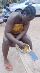 Afternoon scenes from daily life in Akwanga, Nigeria