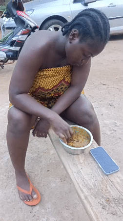 Afternoon scenes from daily life in Akwanga, Nigeria