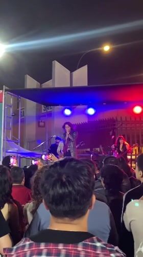 Night concert and fantasy collectibles observed in Surquillo, Peru