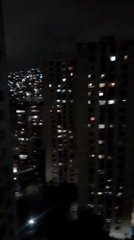 Nighttime panoramic views captured across Caracas, Venezuela over hour