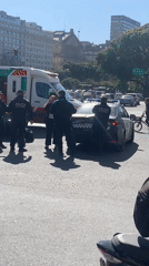 Police activity and jewelry shop incident recorded in Buenos Aires
