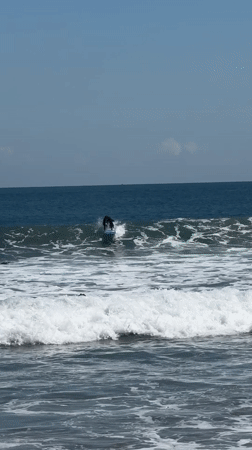 A casual morning at Kuta Beach, Bali