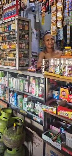 Morning commerce captured across Denpasar shops and food vendors