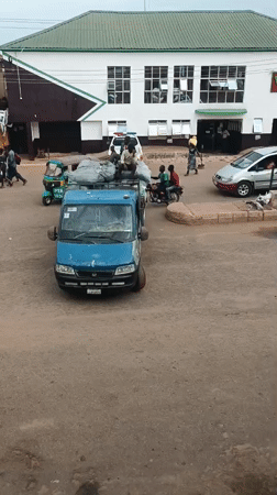 Morning street life documented in Bukuru, Nigeria