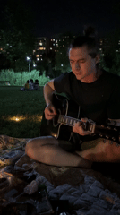 Candlelit park picnic with live guitar in Tbilisi