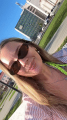 Woman photographed traveling through Izhevsk train station area