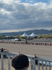 Vintage Volkswagen Golf drag racing event draws crowds in Sliven