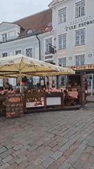 Afternoon stroll through Tallinn's medieval Old Town restaurants and streets