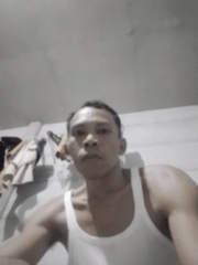 Man records himself in bedroom in Bukit Ketok Indonesia