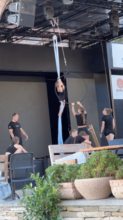 Lazy afternoon and acrobatics at a Manavgat resort