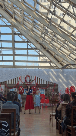 Easter musical presentation draws audience in Nizhnevartovsk, Russia