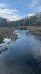 River and church scenes documented in rural Belarus
