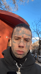 Selfie clips and street scenes from a Buenos Aires winter evening