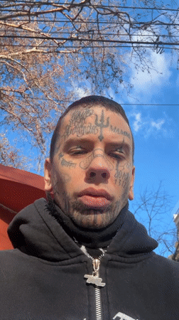 Selfie clips and street scenes from a Buenos Aires winter evening
