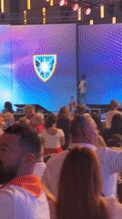 Bilingual presentation draws crowd at Serik indoor event