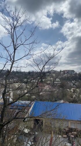 Spring morning scenes captured across Veliko Tarnovo, Bulgaria