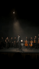 Orchestra performs live film score in Mexico City