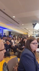Budanov holds press conference in Kyiv conference hall