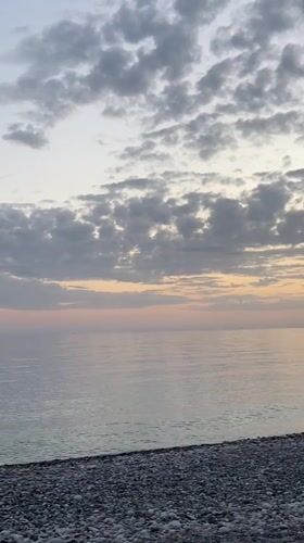 Evening scenes captured from Bar, Montenegro coastline and roadside