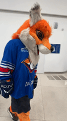 Inside a Saint Petersburg hockey arena on a busy afternoon