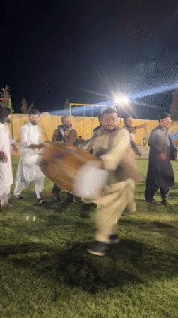 Traditional music and dance celebration in Quetta Pakistan