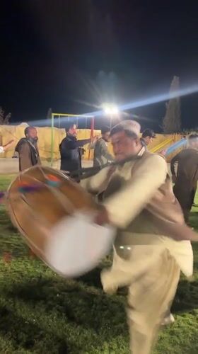 Traditional music and dance celebration in Quetta Pakistan