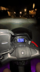 Night scooter ride through North Kuta, Bali