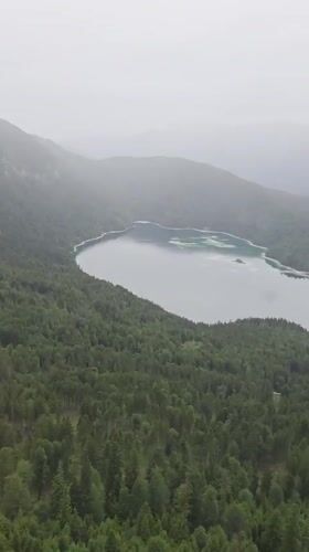 Eibsee lake and cable car ride, Grainau