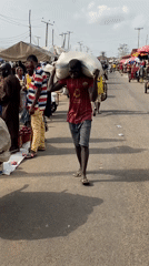 Morning market life documented in Lokoja, Nigeria