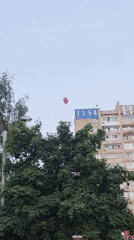 Balloon, Book, Building: Three Random Moments Captured Same Location
