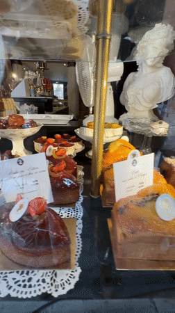 Rouen's medieval old town: cathedral, clock arch, and pastries