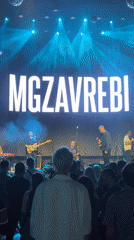 Mgzavrebi band performs live concert in Chișinău, Moldova