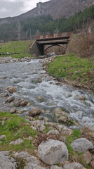 Bulgarian mountain landscapes and streams documented near Vratsa