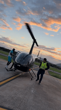Helicopter operations documented at Rio de Janeiro airfield