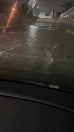 Heavy flooding hits San Bernardino Tlaxcalancingo during overnight storms