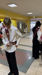 High school graduation ceremony celebrates Kaliningrad Region anniversary