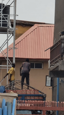 Morning work activities documented in Maiburiji, Nigeria