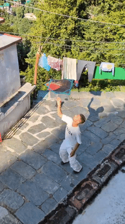 Rural daily life captured in Haini, India village