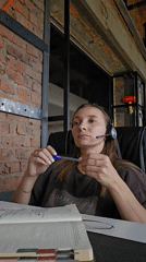 Headset on, desk set up — a workday morning in Chaikovsky