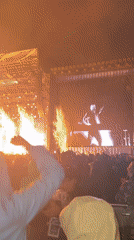 Outdoor concert in Poland goes full production after dark