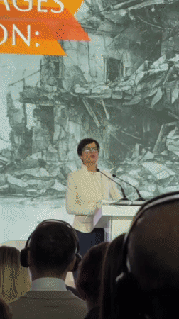 War reparations panel discussion held in Kyiv conference