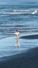 Surfers, dogs, and beachside chill on North Kuta's shore